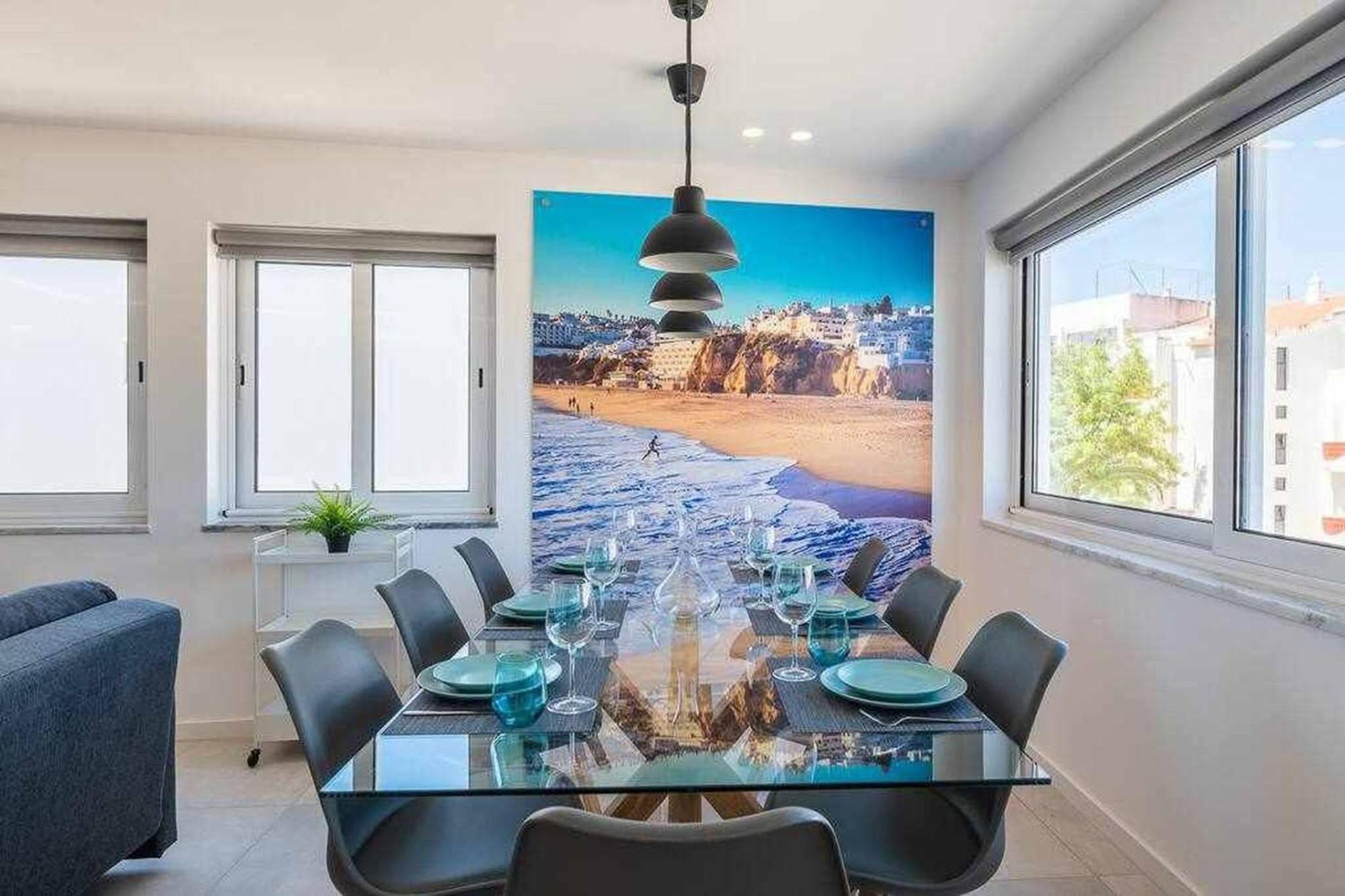 Central Town 2-Bedroom Apartment Albufeira Exteriör bild